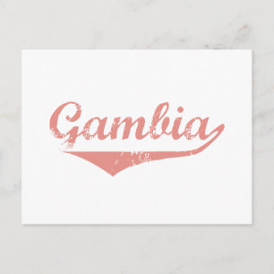 Carte Postale Style révolution gambienne
