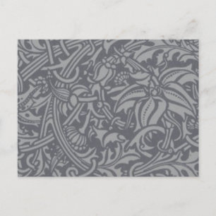 Carte Postale Style Scottish Thistle Knot William Morris