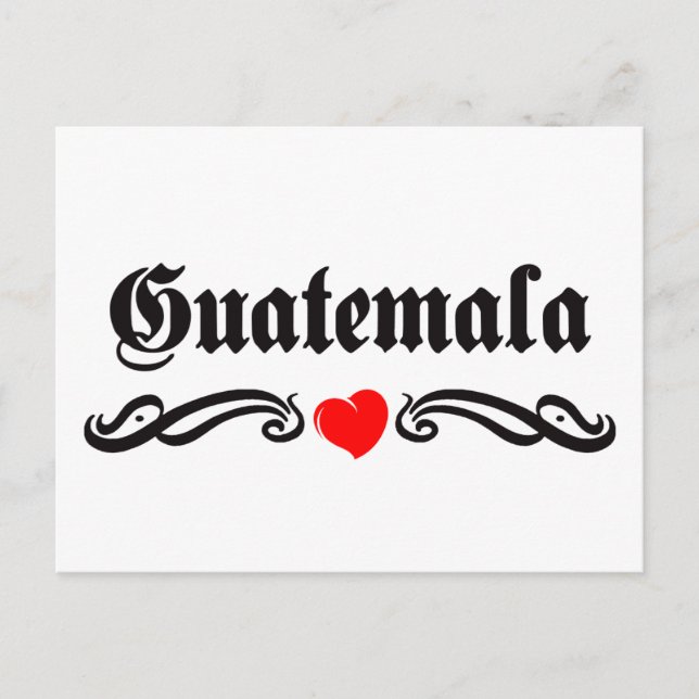 Carte Postale Style tatouage guadeloupe (Devant)