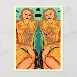 Carte Postale Style Twins Matisse