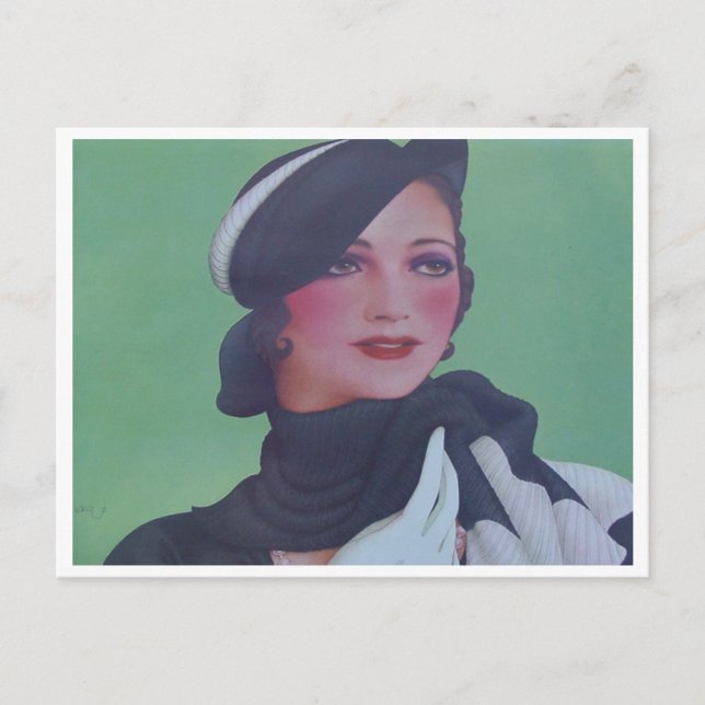 Carte Postale Style vintage 1932 (Devant)