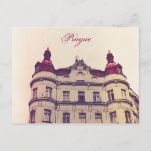 Carte Postale Style Vintage Prague