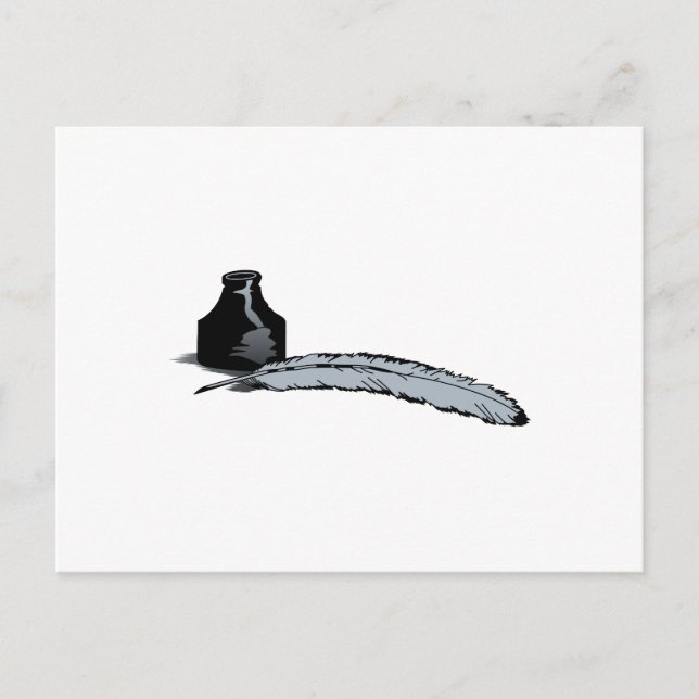 Carte Postale Stylet et encre (Devant)