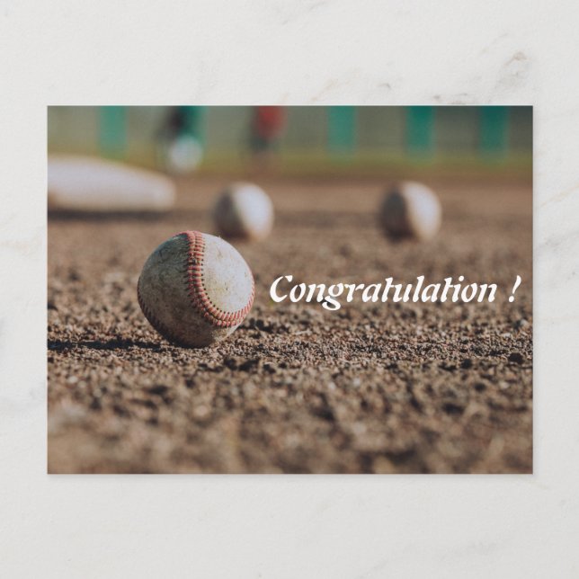 Carte postale stylish Simple Sporty (Devant)