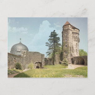 Carte Postale Stylo Burg, Tour Cosel