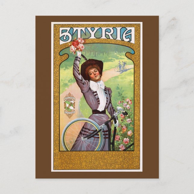 Carte Postale Styrie, Autriche Vintage (Devant)