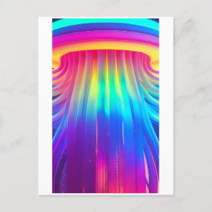 Carte Postale Submergé par une force de diversité technologique