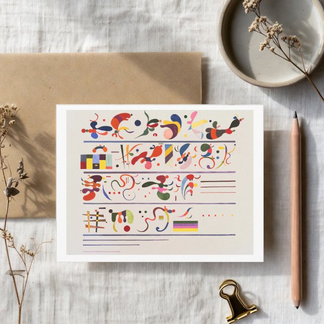Carte Postale Succession, Kandinsky  (Créateur téléchargé)