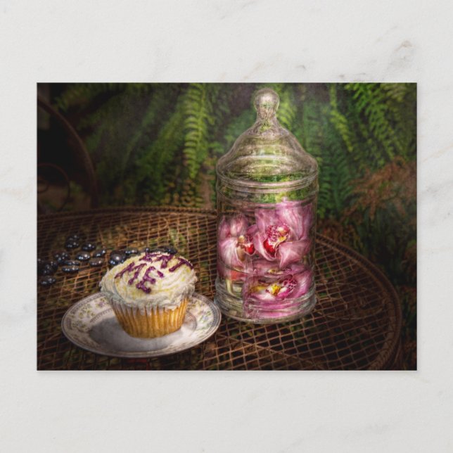 Carte Postale Sucré - Cupcake - Mange-moi (Devant)