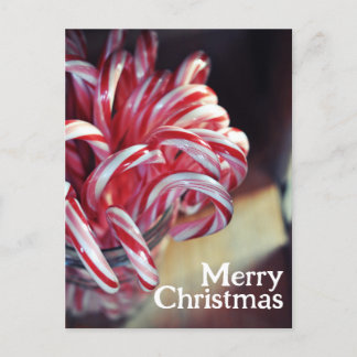 Carte Postale Sucre de canne, Cloches Jingle, Noël