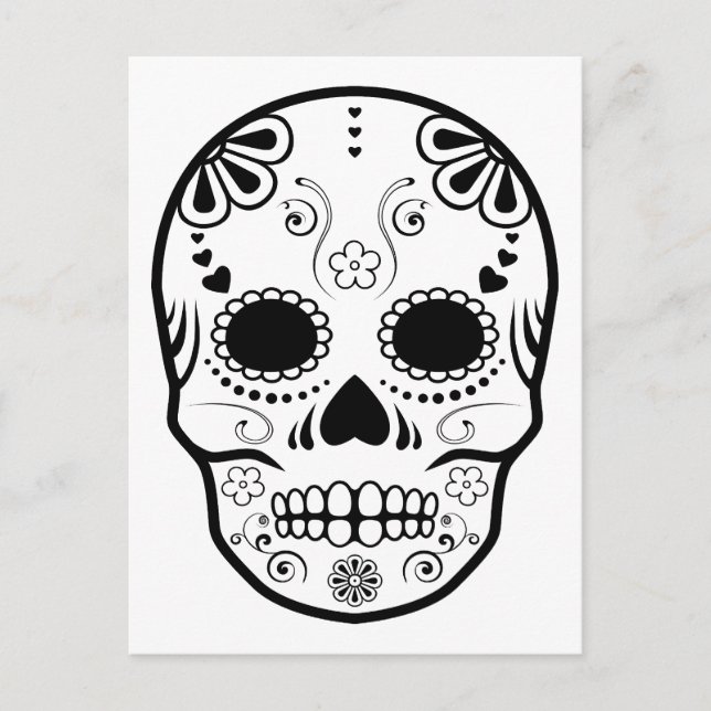 Carte Postale sucre skullz : 1 (Devant)
