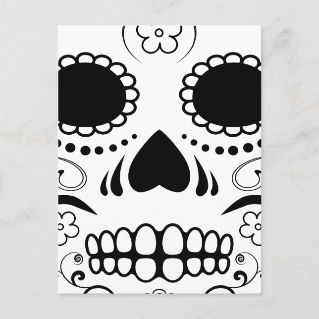 Carte Postale sucre skullz : 1 (Devant)