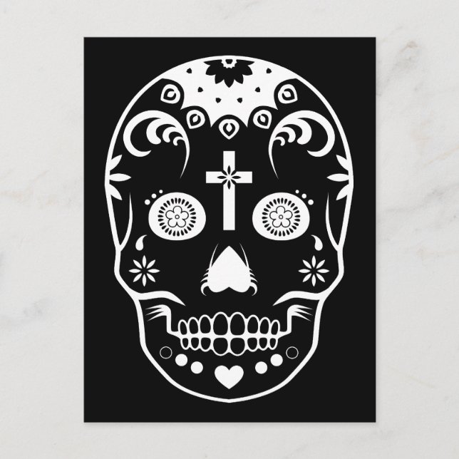 Carte Postale sucre skullz : 2 (Devant)