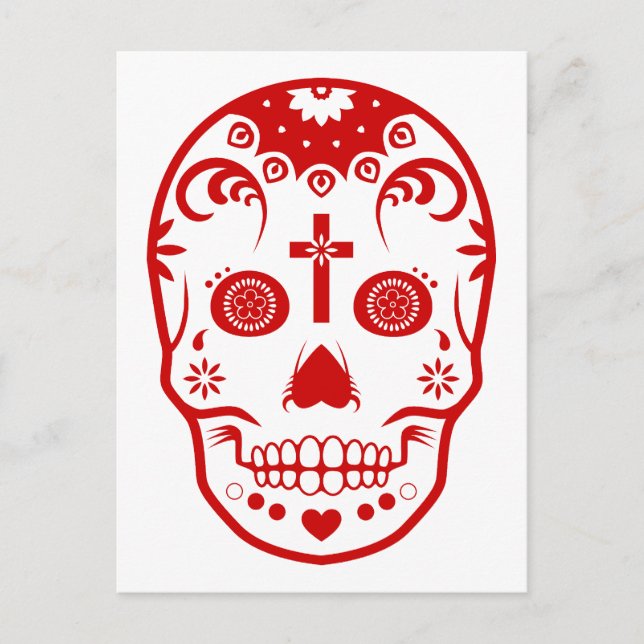 Carte Postale sucre skullz : 2 (Devant)