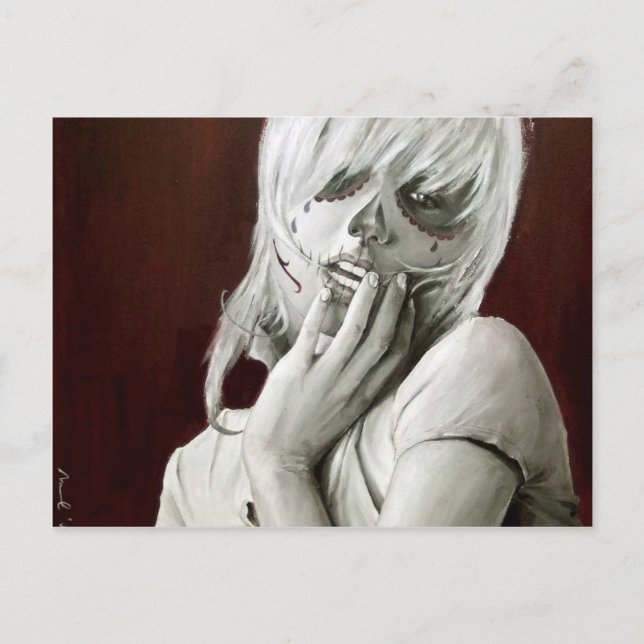 Carte Postale sucrerie de crâne (Devant)