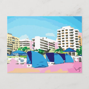 Carte Postale SUD BEACH, MIAMI, Cool FLORIDE