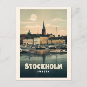 Carte Postale Suède de Stockholm