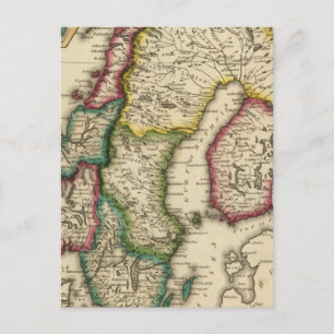 Carte Postale Suède et Norvège 2