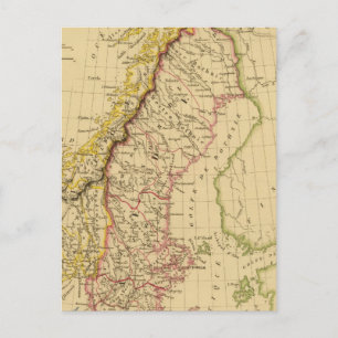 Carte Postale Suède et Norvège 3