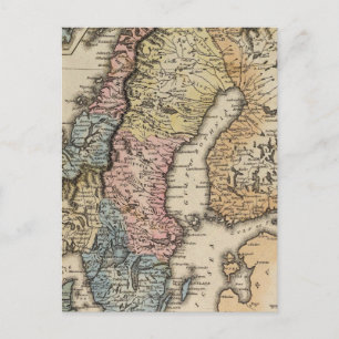 Carte Postale Suède et Norvège 3