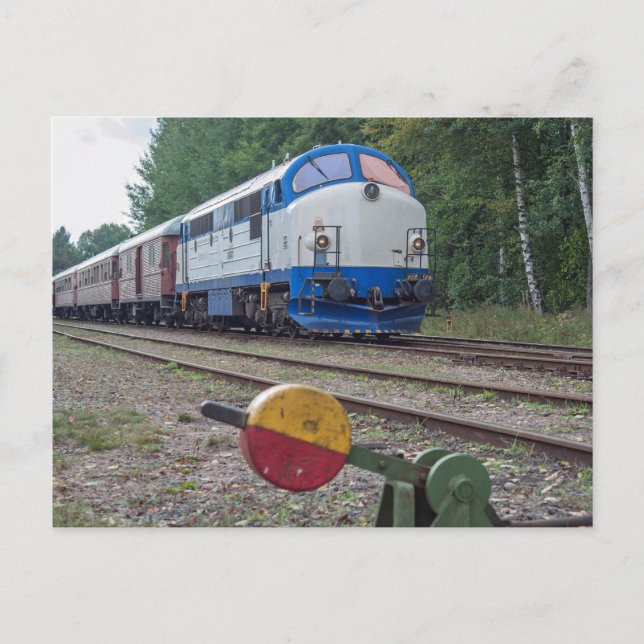 Carte Postale Suède : TMX 1009 ( NOHAB ) à Kvillsfors (Devant)