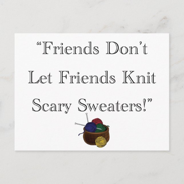 Carte Postale Sueurs effrayants ! (Devant)