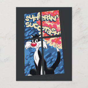 Carte Postale "Sufferin' Succotash" SYLVESTER™ Derrière la fenêt