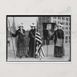 Carte Postale Suffragettes Votes pour les dépliants de pèlerinag