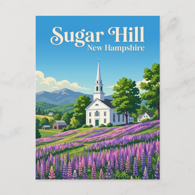 Carte Postale Sugar Hill États-Unis (Devant)