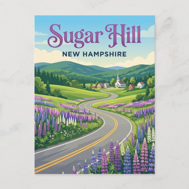 Carte Postale Sugar Hill USA (Devant)
