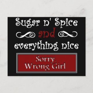 Carte Postale Sugar n'Spice