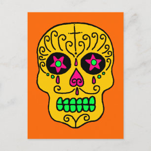 Carte Postale Sugar Skull Man