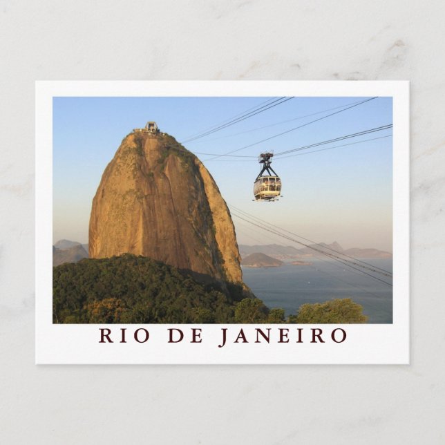 Carte Postale "Sugarloaf, Rio de Janeiro" postcard (Devant)