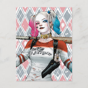 Carte Postale Suicide Squad Harley Quinn