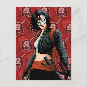 Carte Postale Suicide Squad   Katana Comic Book Art