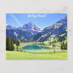 Carte Postale Suisse Alpes alpines photo de voyage