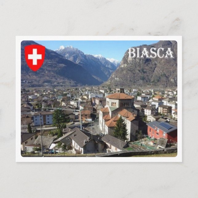 Carte Postale Suisse - Biasca - (Devant)