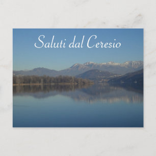 Carte postale suisse du lac Lugano (Ceresio)