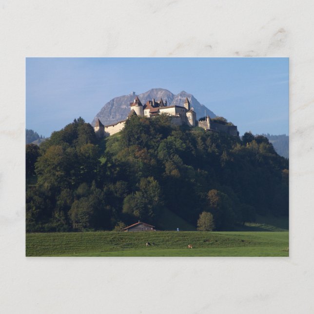 Carte postale Suisse Gruyeres Castle (Devant)