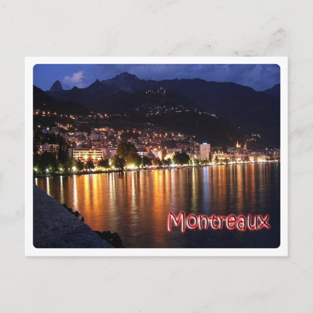 Carte Postale Suisse - Montreaux - (Devant)
