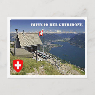 Carte Postale Suisse - Refuge de montagne de Ghiridone -