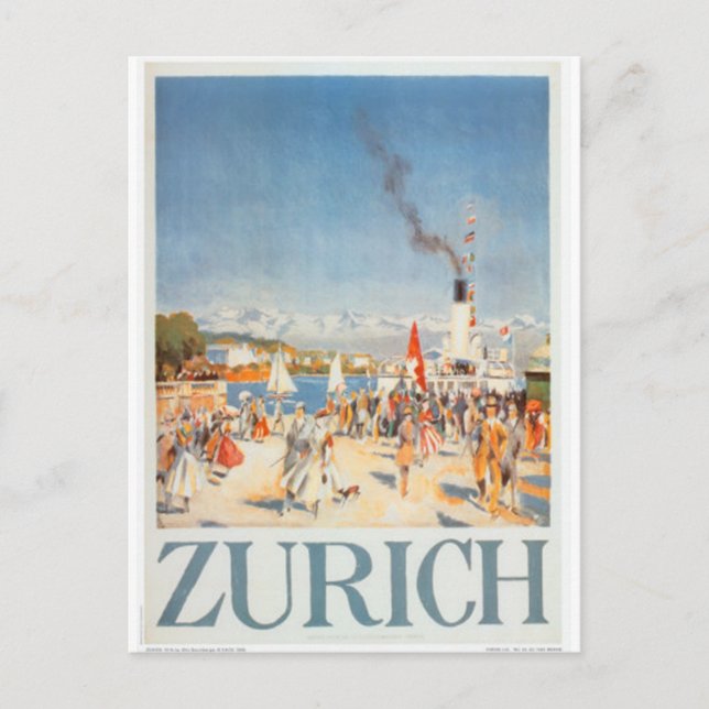 Carte Postale Suisse vintage - (Devant)