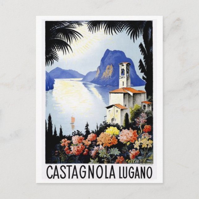 Carte Postale Suisse vintage - (Devant)