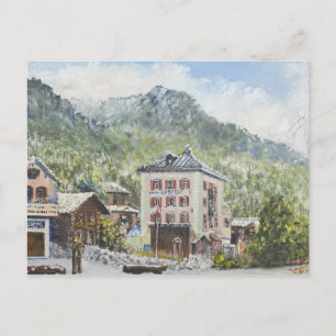 Carte Postale Suisse Zinal. 2007