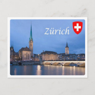 Carte Postale Suisse - Zurich -