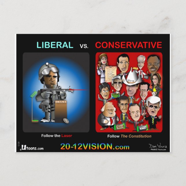 Carte Postale Suivez Le Laser (Devant)