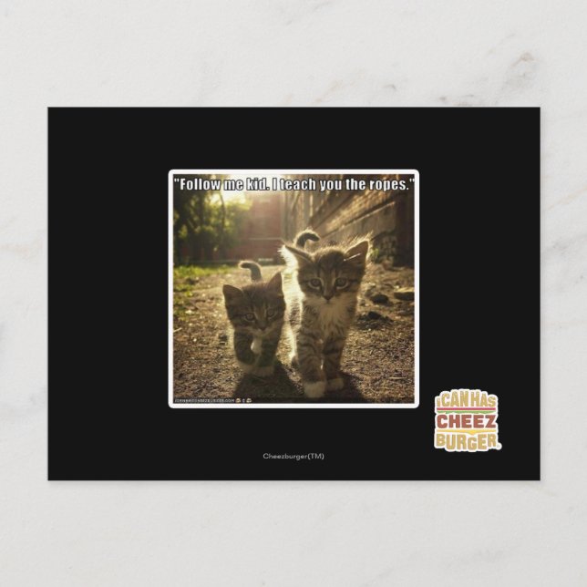 Carte Postale Suivez-moi mon enfant (Devant)