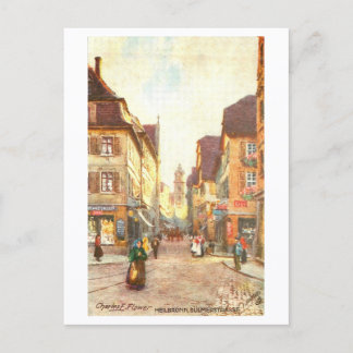 Carte Postale Sulmerstrasse vintage, Heilbronn, Allemagne