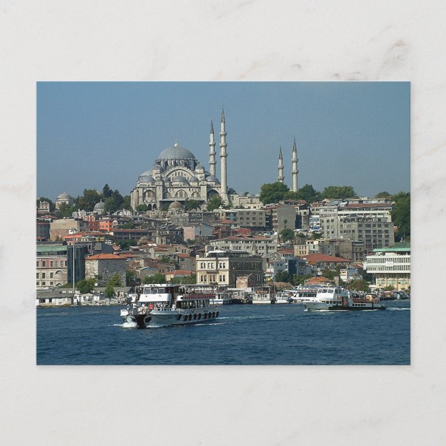 Carte Postale Sultan Ahmed, Istanbul, vacances Turquie (Devant)