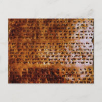CARTE Postale SUMERIAN CUNEIFORM